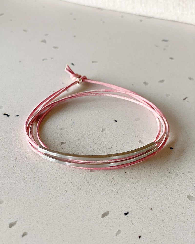 Lederarmband "Tingval"