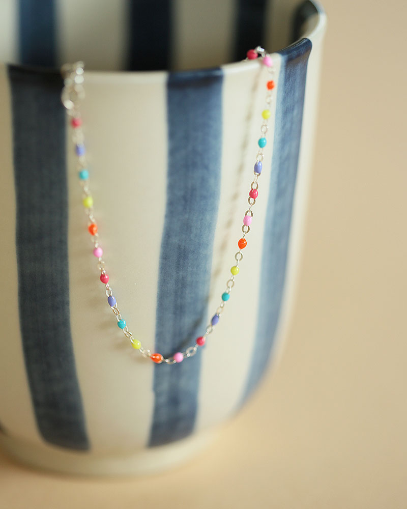 Buntes Perlenarmband "Lumi"