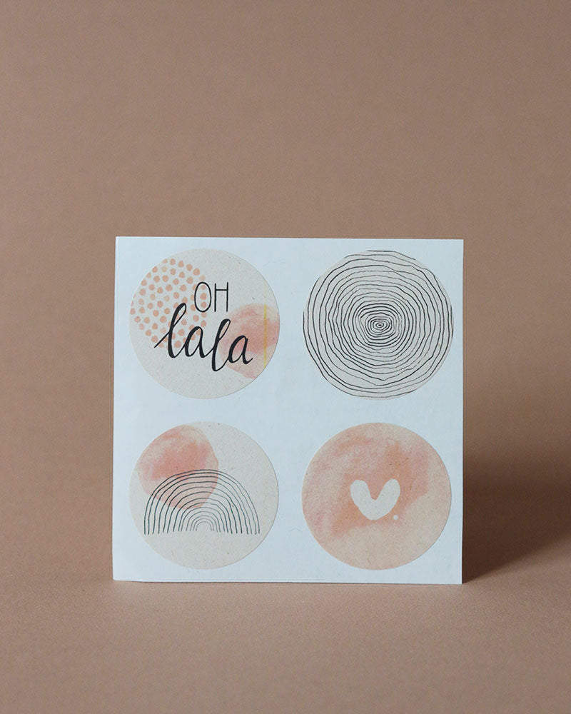 Stickerset &quot;oh lala&quot;