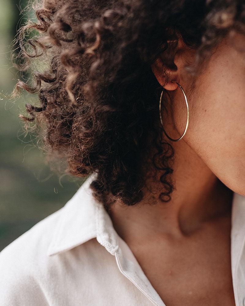 Minimalistische Creolen "Franka"