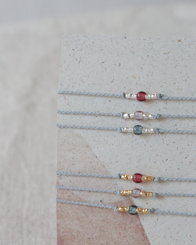 Glasperlen Armband "Nila"