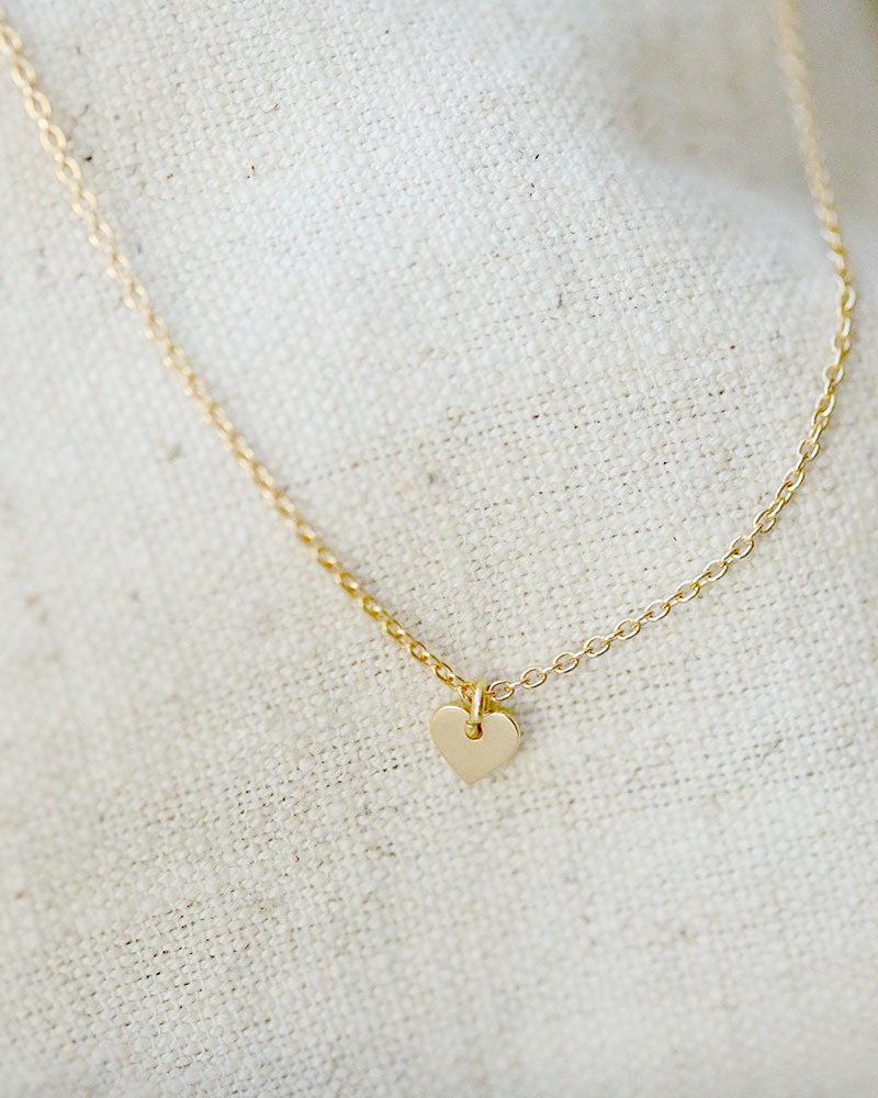 Kurze Kette "tiny heart"