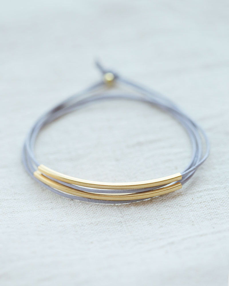 Lederarmband "Tingval"