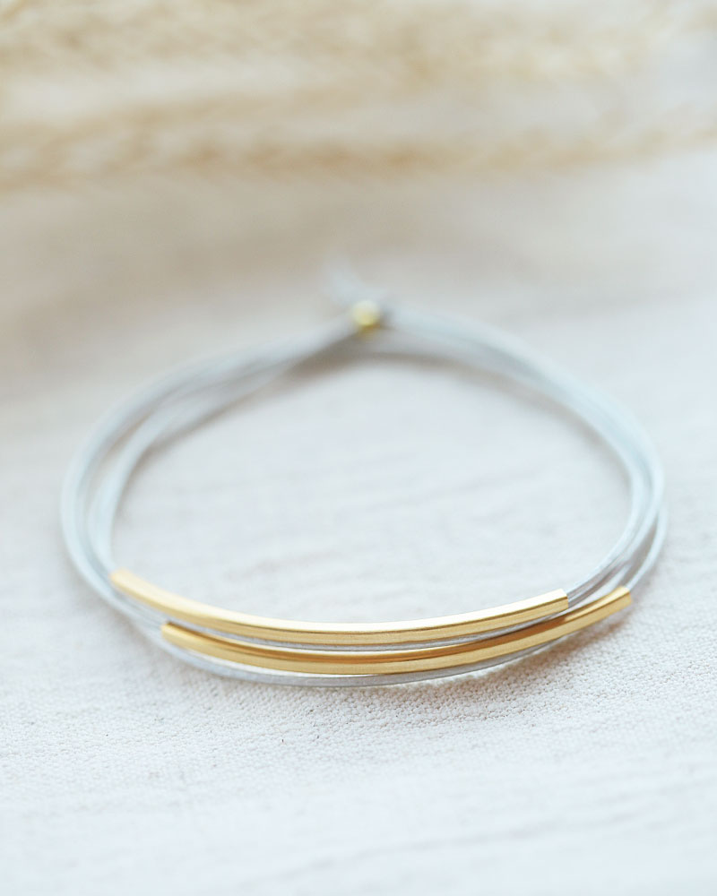 Lederarmband "Tingval"