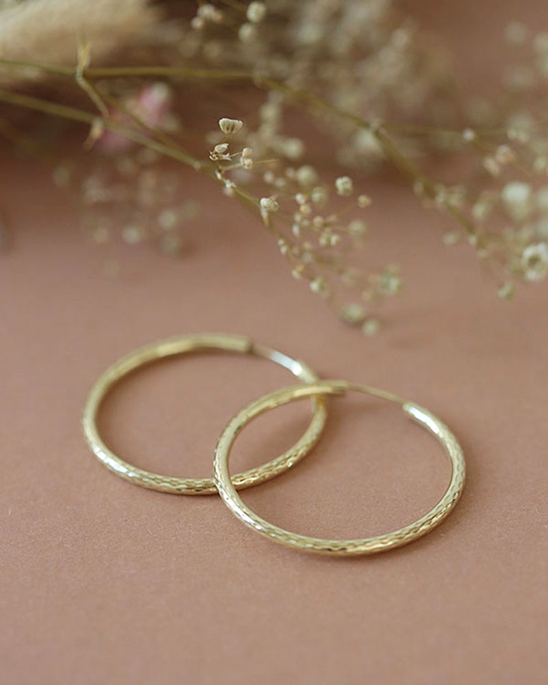 Hoop earrings "Thora"