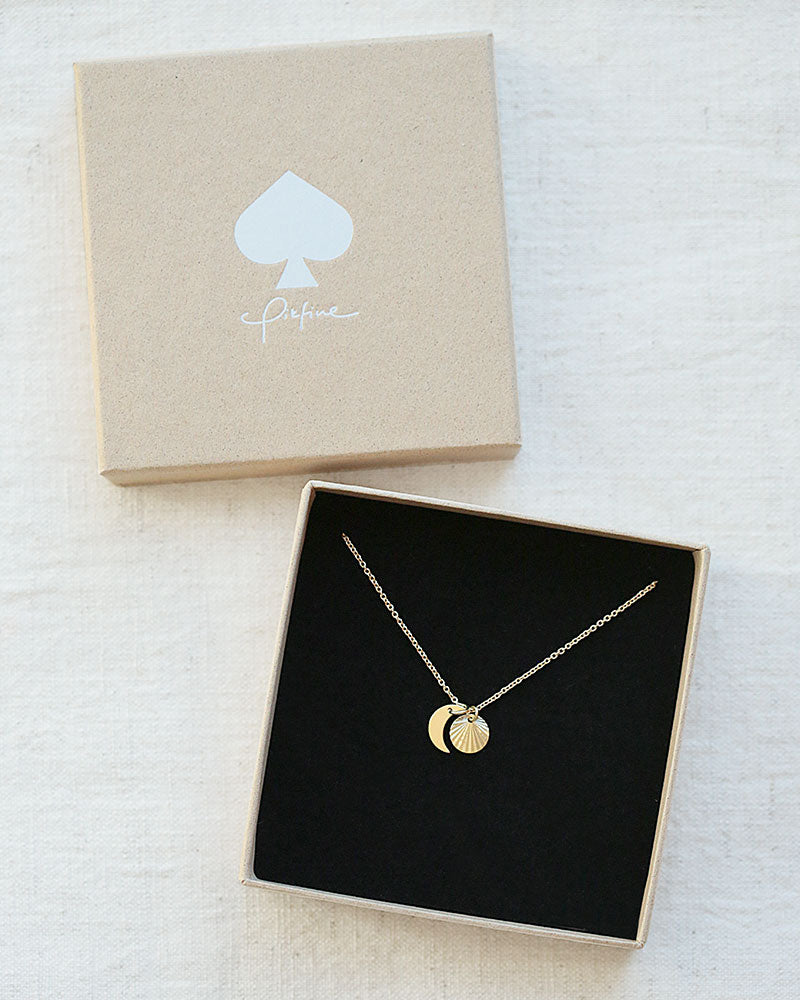 Kurze Kette "Suna" & "Moon"