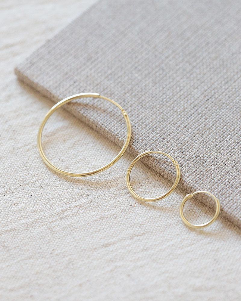 Minimalistische Creolen "Franka"