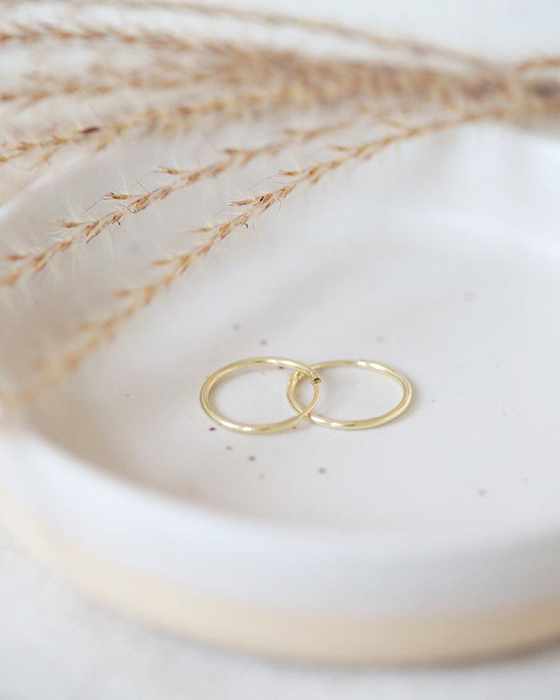 Minimalistische Creolen "Franka"