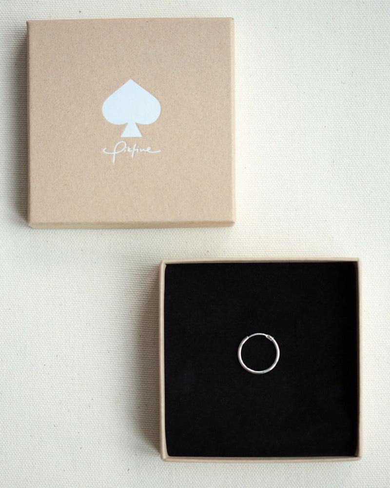 Minimalistische Creolen &quot;Franka&quot;