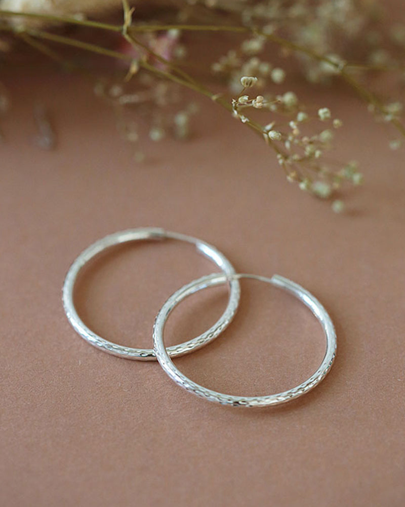 Hoop earrings "Thora"