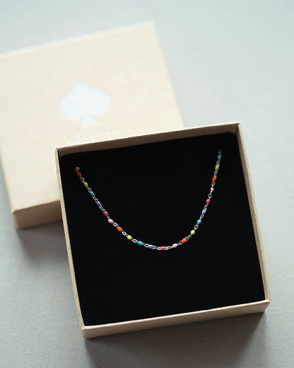 Bunte Perlenkette &quot;Lumi&quot;