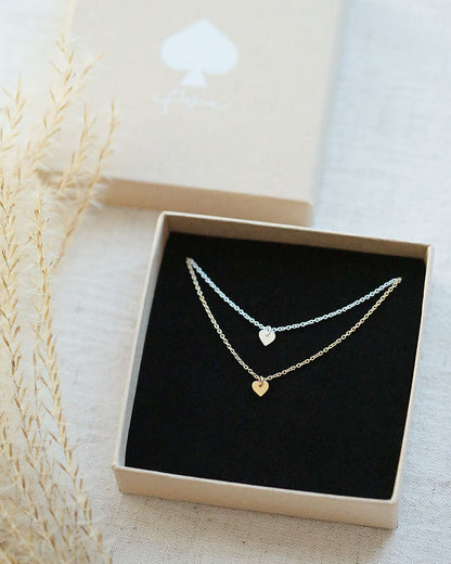 Kurze Kette "tiny heart"
