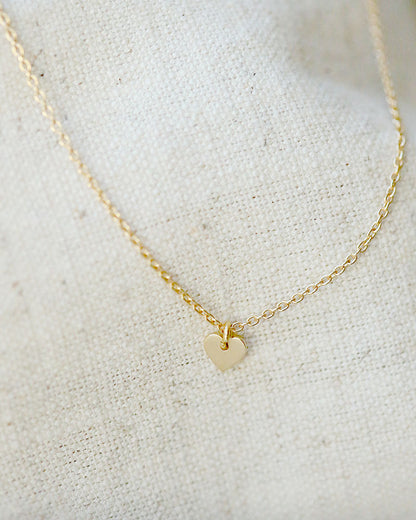 Kurze Kette "tiny heart"