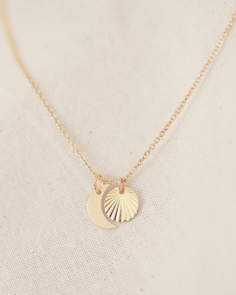 Kurze Kette "Suna" &amp; "Moon"