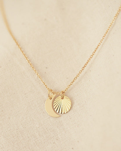 Kurze Kette "Suna" &amp; "Moon"