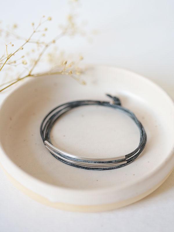 Lederarmband &quot;Tingval&quot;