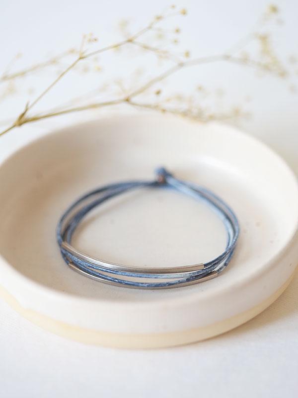Lederarmband &quot;Tingval&quot;