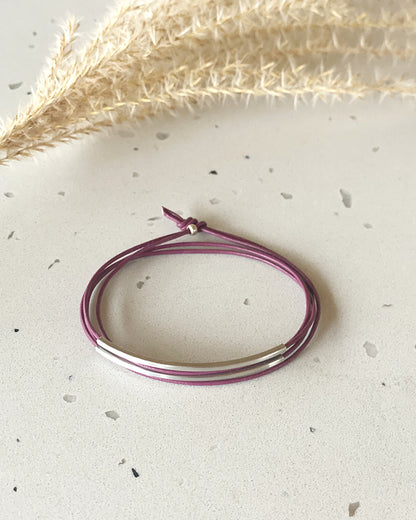 Lederarmband &quot;Tingval&quot;