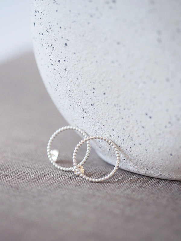 Große Kugel Ohrstecker "Mala"