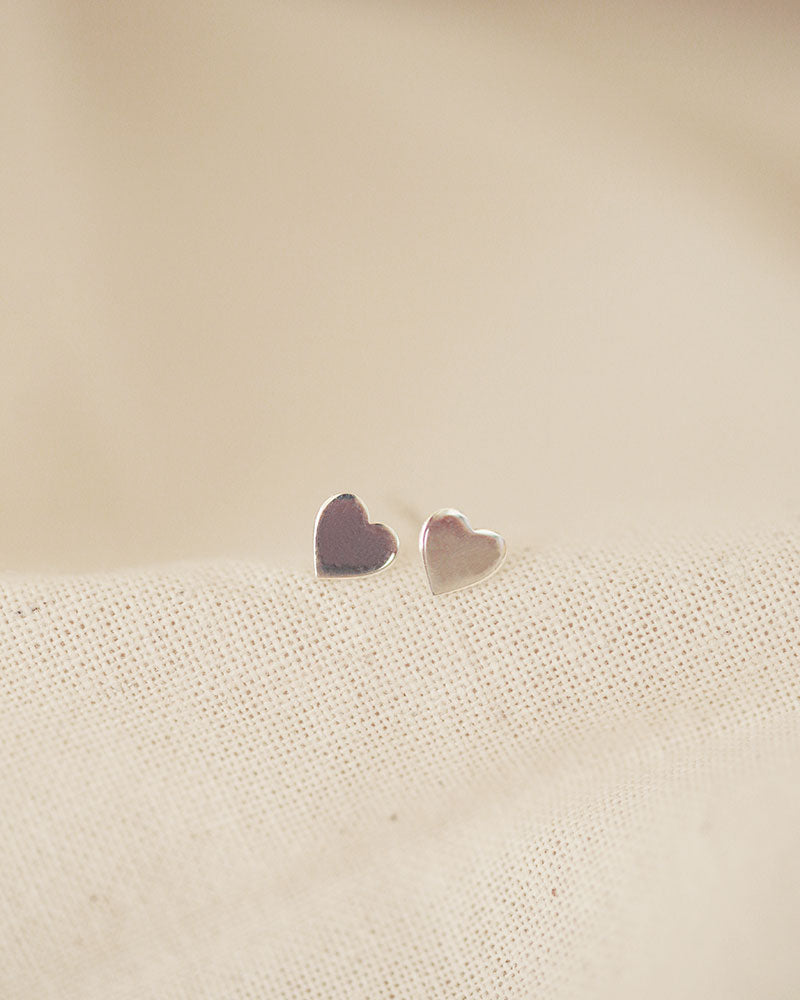 mini Ohrstecker "tiny heart"