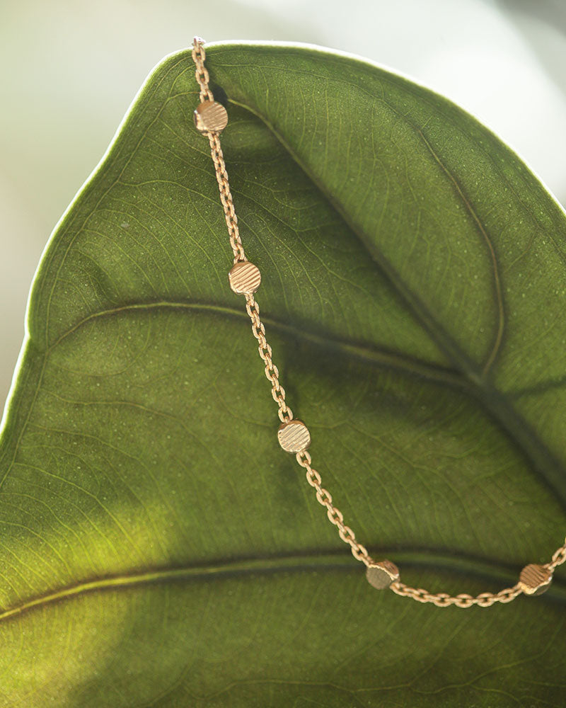 Glass bead bracelet "Nila"