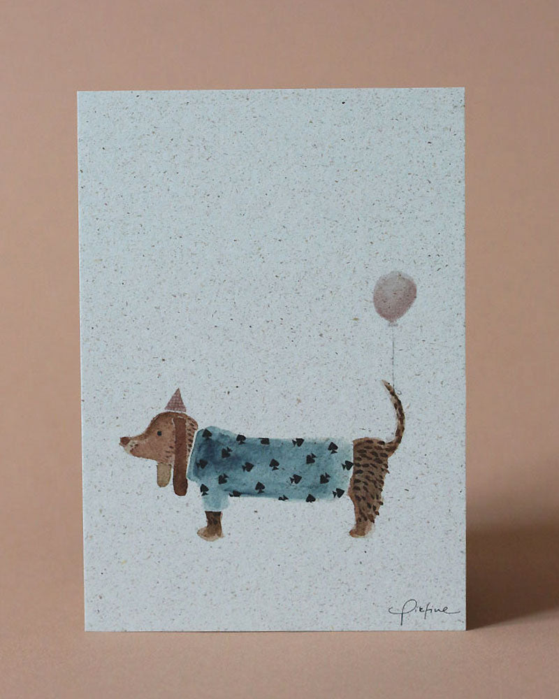 Greeting card &quot;Dachshund&quot;