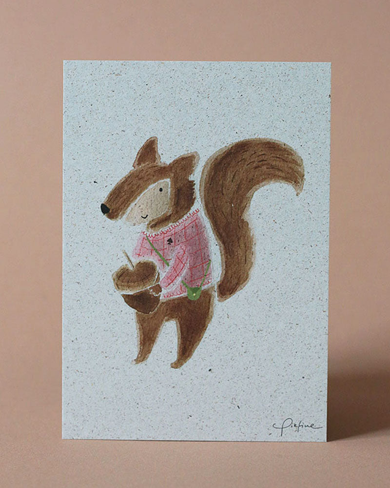 Greeting card &quot;Squirrel&quot;