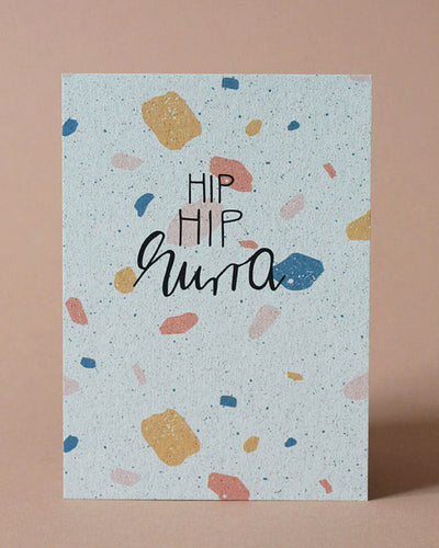 Grußkarte "Hip Hip Hurra"