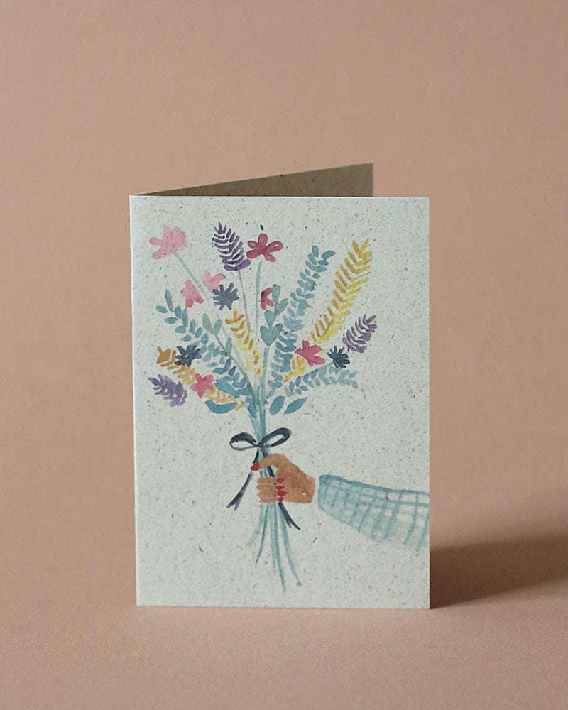 mini folding card &quot;Flower Greetings&quot;
