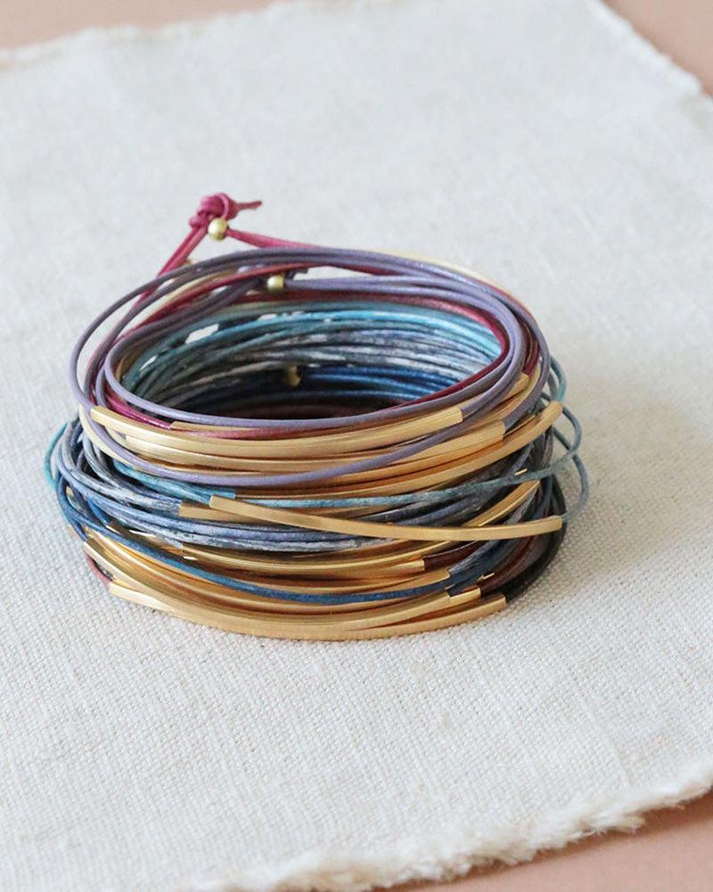 Lederarmband &quot;Tingval&quot;