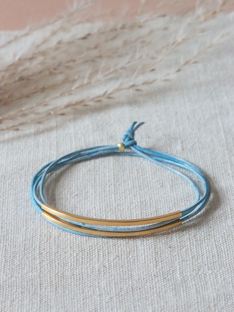 Lederarmband &quot;Tingval&quot;