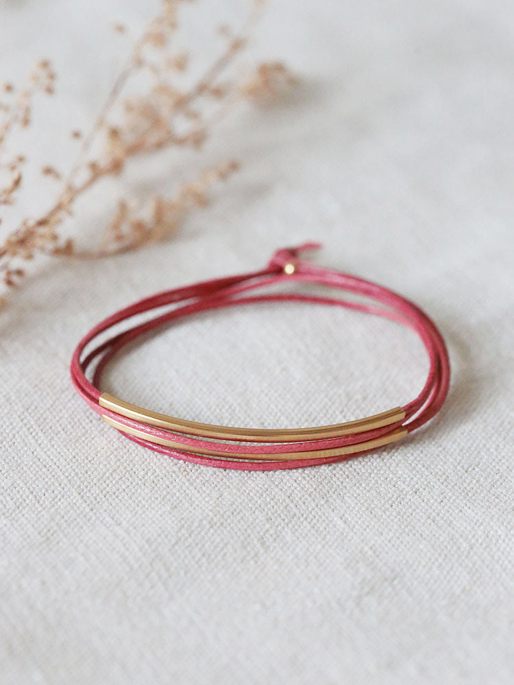 Lederarmband &quot;Tingval&quot;