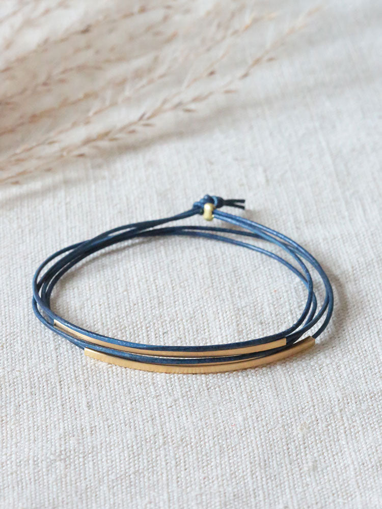 Lederarmband &quot;Tingval&quot;