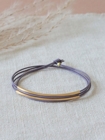 Lederarmband &quot;Tingval&quot;
