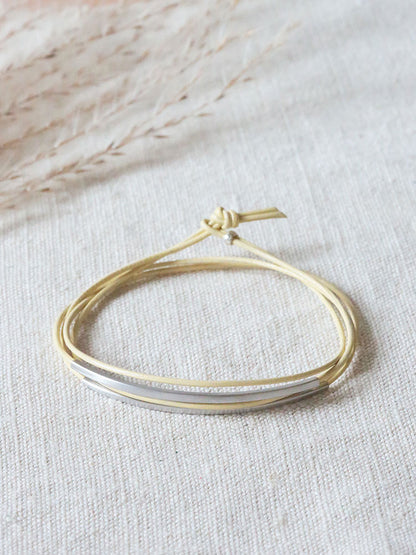 Lederarmband &quot;Tingval&quot;