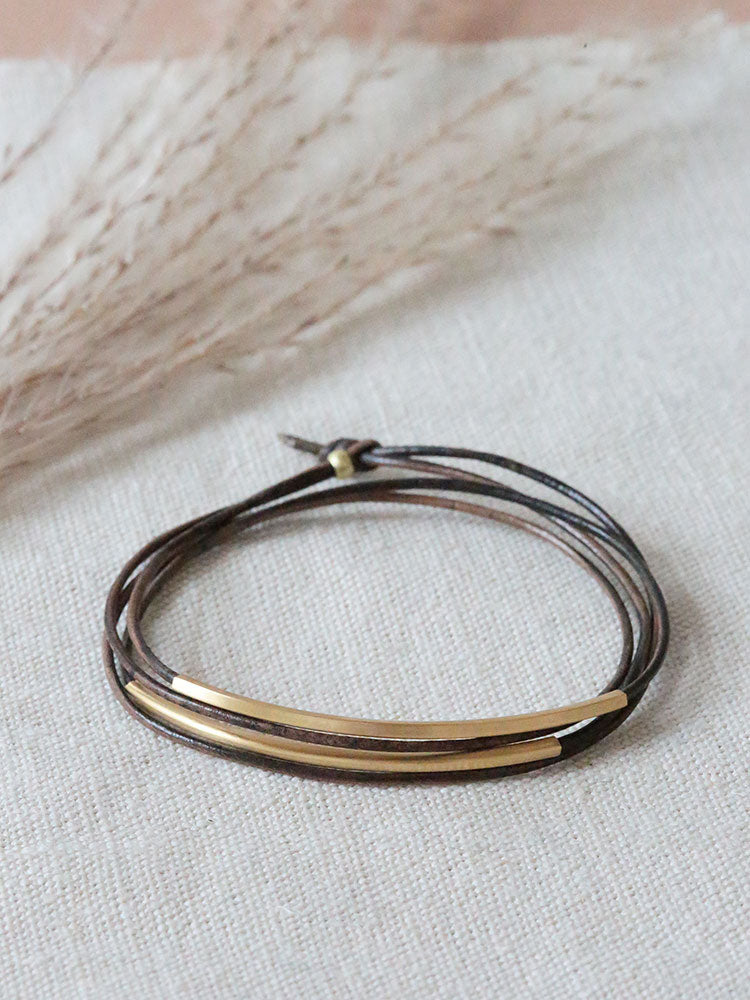 Lederarmband &quot;Tingval&quot;