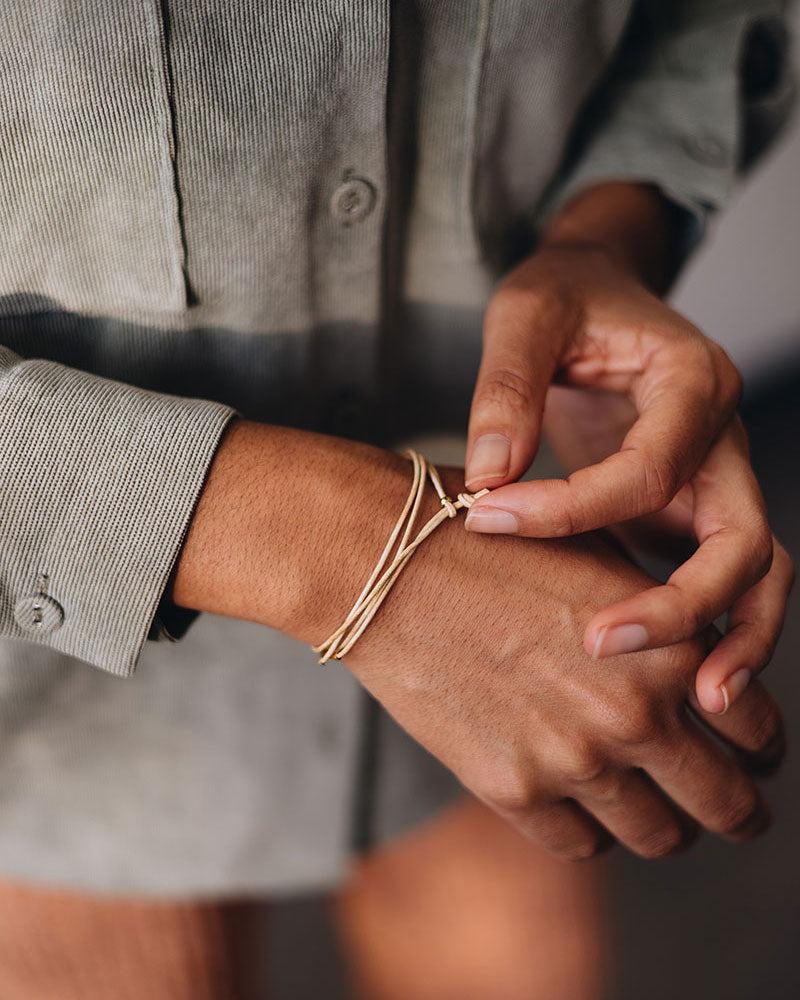 Lederarmband &quot;Tingval&quot;
