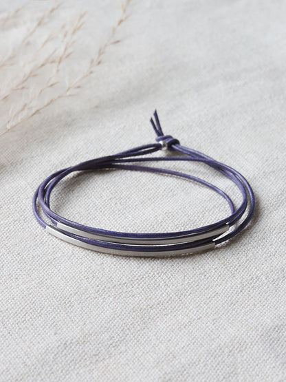 Lederarmband &quot;Tingval&quot;