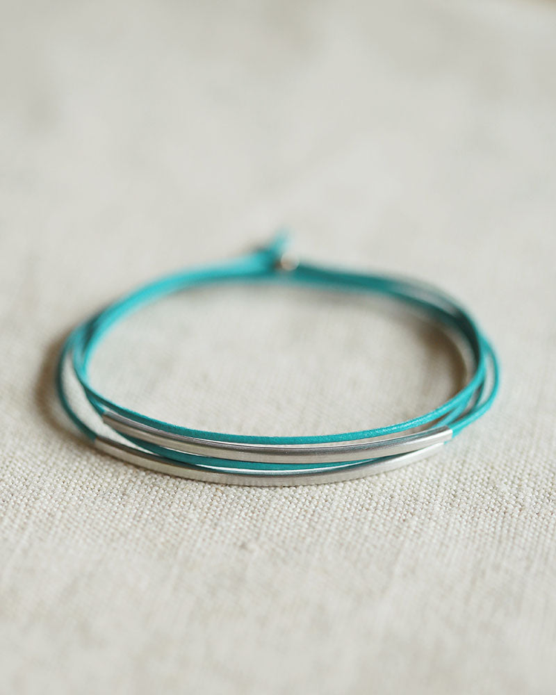 Lederarmband "Tingval"