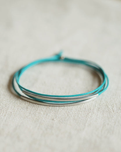 Lederarmband "Tingval"