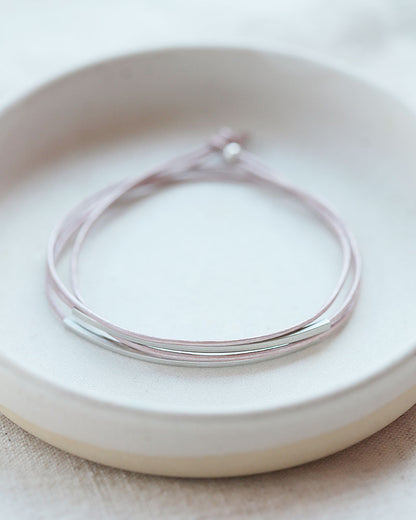 Lederarmband "Tingval"