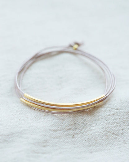 Lederarmband "Tingval"