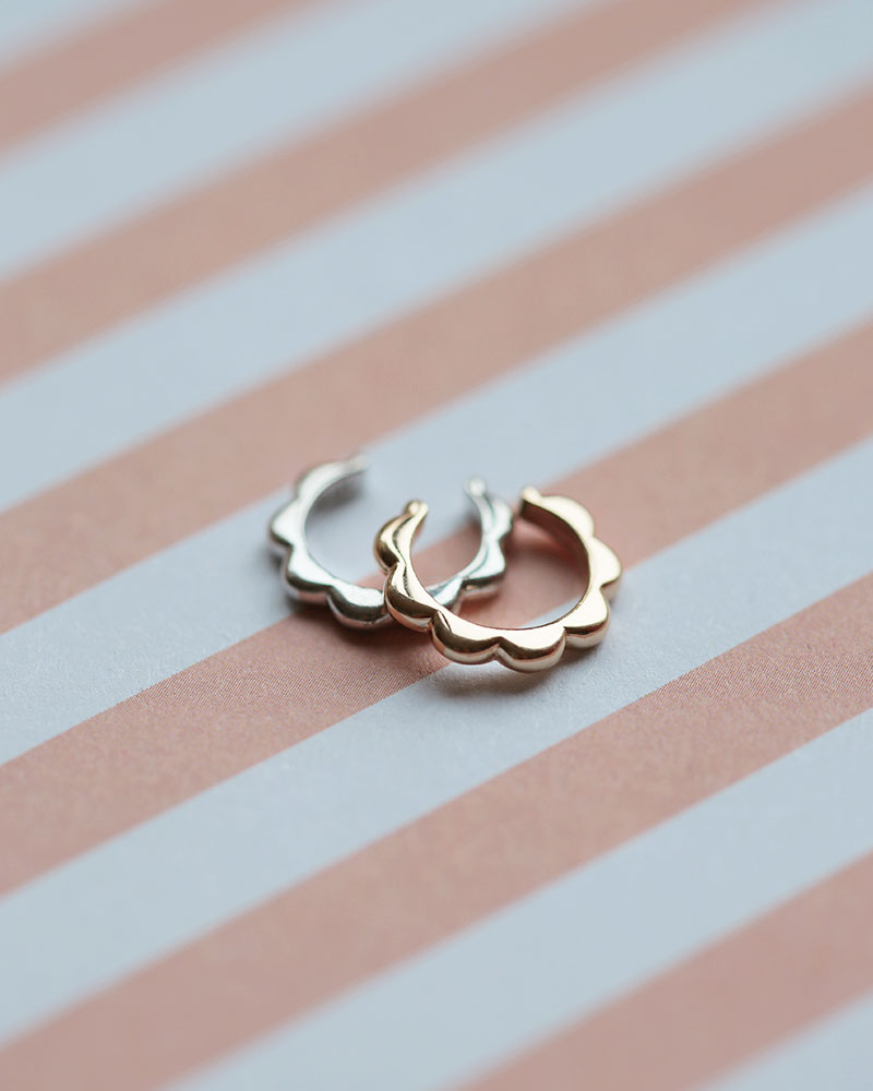 Hoop earrings "Thora"