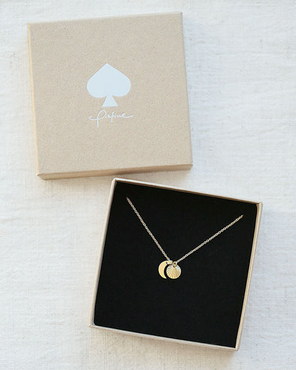 Kurze Kette "Suna" &amp; "Moon"