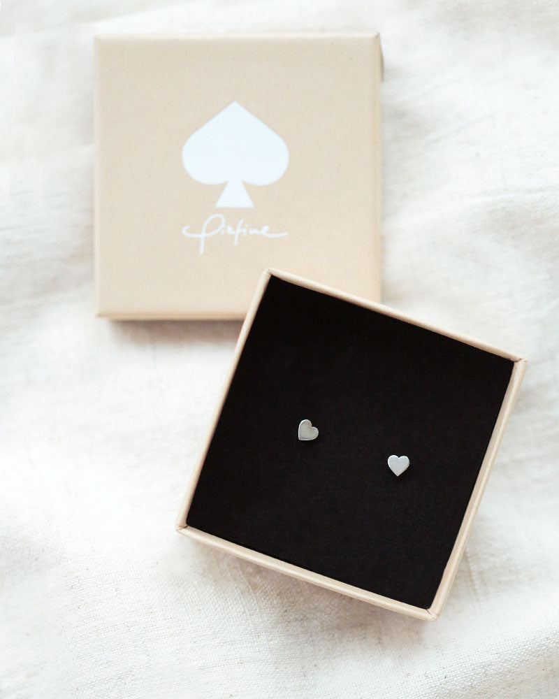 mini Ohrstecker "tiny heart"